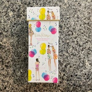 Lilly Pulitzer Birthday Wine Glass